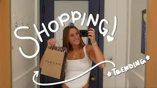 shop with me! 🪩🐆✨| free people, pacsun, aerie, tjmaxx + more!!