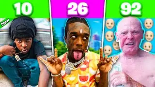 BEST RAPPERS BY AGE 2021 (10 - 92 Years Old)