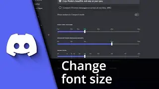 How to change font size in Discord | Discord font size ✅ Tutorial