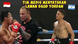 Lawan Daud Yordan Cidera Otak🥊 Terpaksa Petinju Argentina Mundur