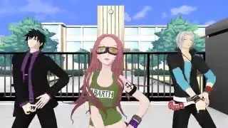 【MMD REBORN】BURNING 【Bianchi&Hibari&Gokudera】