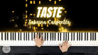 Sabrina Carpenter - Taste | Piano Cover