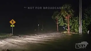 10-10-2024 Venice, Florida - Hurricane Milton - Landfall - Significant Storm Surge - Strong Winds