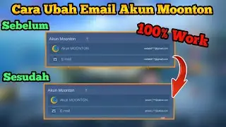 100% Work !! Cara Unbind Akun Moonton Lupa Email Mobile Legends - Cara Kembalikan Akun