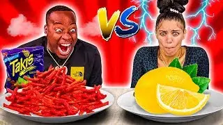 SPICY FOOD VS SOUR FOOD CHALLENGE