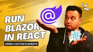 I ran a Blazor component inside React and this happened