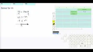 Level 9: Solving Inequalities: 72 ≤  7n + 9