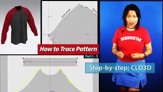 Part 1-5: How to Trace Pattern from Photos in CLO