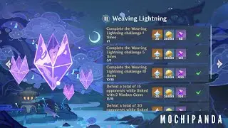 |Genshin Impact| Thunder Sojourn, Weaving Lightning Guide!!