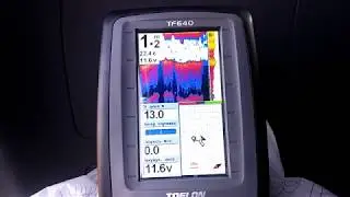 TF500 и TF640 над густыми водорослями. KubCarp.