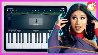 Cardi B - 'Up' Cover on iPad/iPhone (GarageBand/개러지밴드)