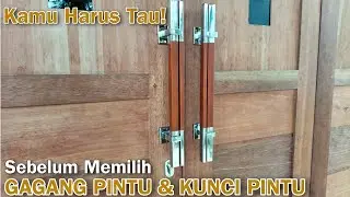 Tips memilih gagang pintu sesuai dengan tipe rumah + kunci pintu