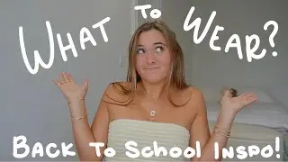 Back to SCHOOL outfit inspo + Mini HAUL | Dress CODE friendly!! 📖🎓✨