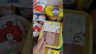 РАСПАКОВКА продуктов с Красного Креста Франция 🇫🇷 что можно купить?! #франция #беженцывофранции