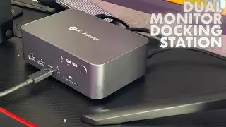 AV Access Docking Station Dual Monitor KVM Switch