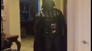 Darth Vader on a Hoverboard?
