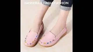 new design girls leather shoes| stylish and comfortable shoes for women