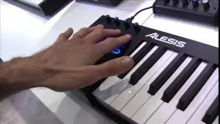 ALESIS V49 KEYBOARD @NAMM 2015 WITH DJKIT TV