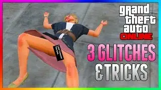 GTA 5 Online - 3 NEW GLITCHES & TRICKS (Secret Wallbreach, Launch Glitch & Gun Glitch) 2023
