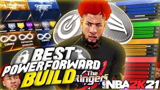REVEALING THE BEST POWER FORWARD DEMIGOD BUILD! IN NBA 2K21 NEXT GEN BEST BUILD *AFTER PATCH 1*