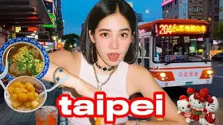 TAIPEI VLOG | nonstop eating, shopping, dessert heaven, exploring the city! 台北的一周