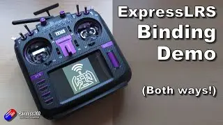 ExpressLRS (ELRS) Binding Demo, with and without a Binding Phrase...