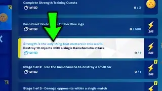 Destroy 10 objects with a single Kamehameha attack