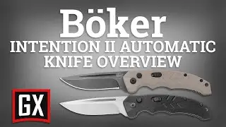 Boker Intention II Automatic Knife Overview