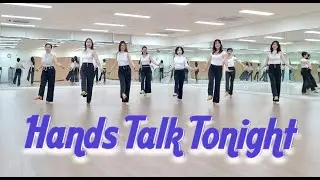 HANDS TALK TONIGHT - IMPROVER CLASSIC LINEDANCE (Dave Morgan)