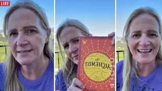 SISTER WIVES Exclusive - Christine Brown Woolley has a book club reading to fans LIVE