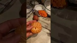 мандариновое печенье