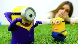 Мультики для детей. Превращение Миньона Стюарта
