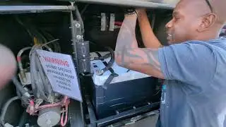 Epoch 12v 460Ah lithium RV battery installation