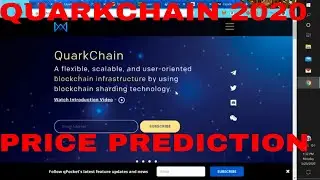 Quarkchain Price Prediction 2020 Quarkchain Coin News Today QKC Coin Crypto
