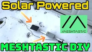 DIY Solar-Powered Meshtastic Relay System | Long-Range Communication Station for Off-Grid Comms