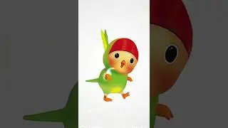 Pocoyo + Nina + Pato vs Ferret + Finch + Flamingo = Animation 1+1 