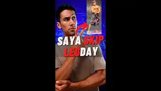 SAYA SKIP LEGDAY | KOK KAKINYA KECIL🤔