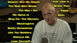 Eminem Breaks Down on His Songs from 