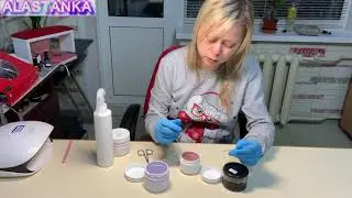 Гель Силкар Silcare для наращивания и для укрепления ногтей