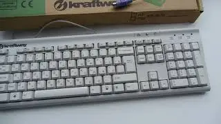 Новые Клавиатуры Chicony KB-9810 White (Брендированы Kraftway) (арт. 121231) демпинговая цена 49 руб