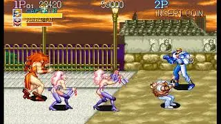 Female Muscle clip 706 - Captain Commando