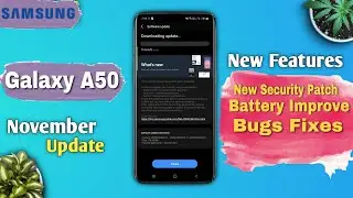 Samsung A50 November Update is Here🔥 | A50 October Security Patch Update