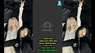[ENG SUB/SUB INDO] - Chaelisa Vlive (챙리's backkk) 2017-04-13