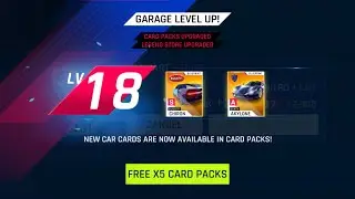 Asphalt 9, Reached Garage Level 18 😍