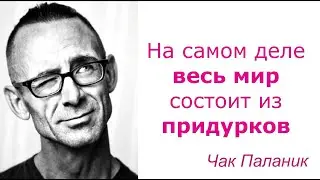 Чак Паланик - провокационные афоризмы автора 