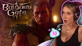 RESCUING HALSIN | Baldur's Gate 3 First Playthrough | Tiefling Druid | Part 10