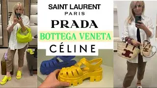 БОЛЬШОЙ ЛЮКСОВЫЙ 🔥ШОПИНГ🔥 в 7 брендах / PRADA/ CELINE/ CHANEL/ YSL/ BOTTEGA VALENTINO/ PALMGRENS/
