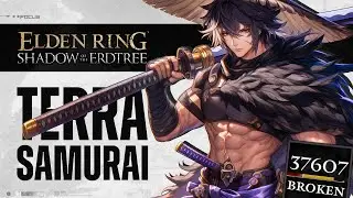 Elden Ring DLC - How To Make The Best S TIER Terra Samurai, Broken Max Bleed Dual Great Katana Build