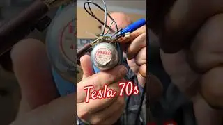 70s Vintage TESLA ARV 088 TWEETER SPEAKER Sound Test