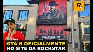 NOVO TRAILER de GTA 6 FINALMENTE no site da ROCKSTAR?